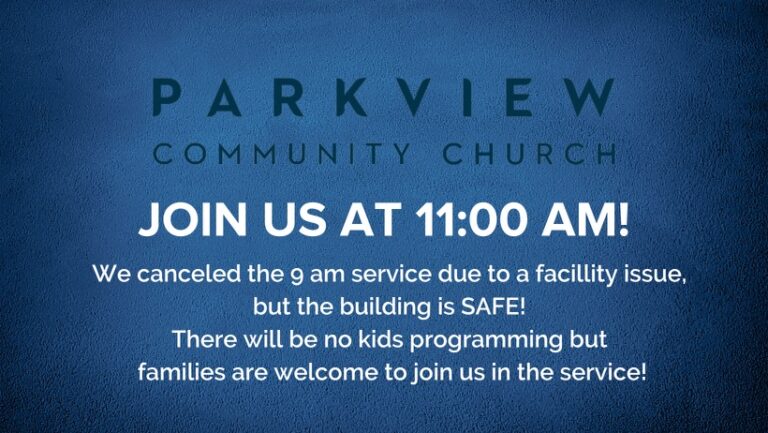 Kids - Parkview Community Church